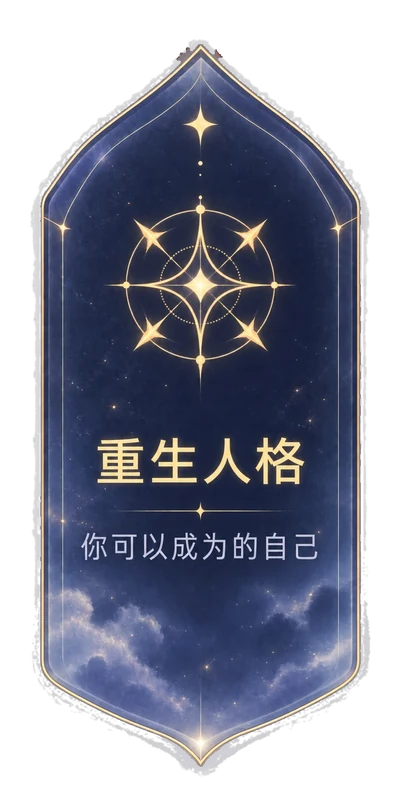 重生人格 · 你可以成为的自己